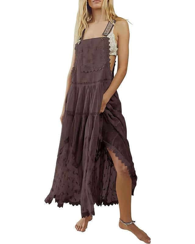 Sovana Lace Overall Dress