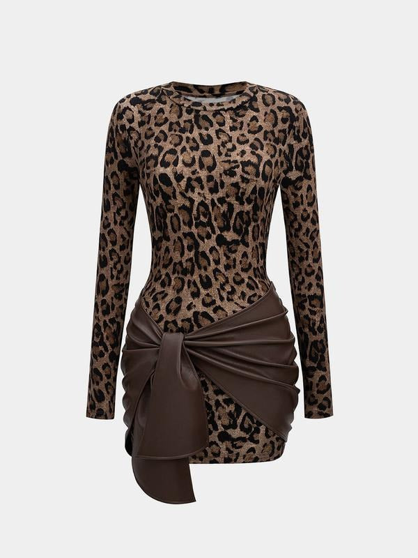 Vallaro Knit Tie Dress