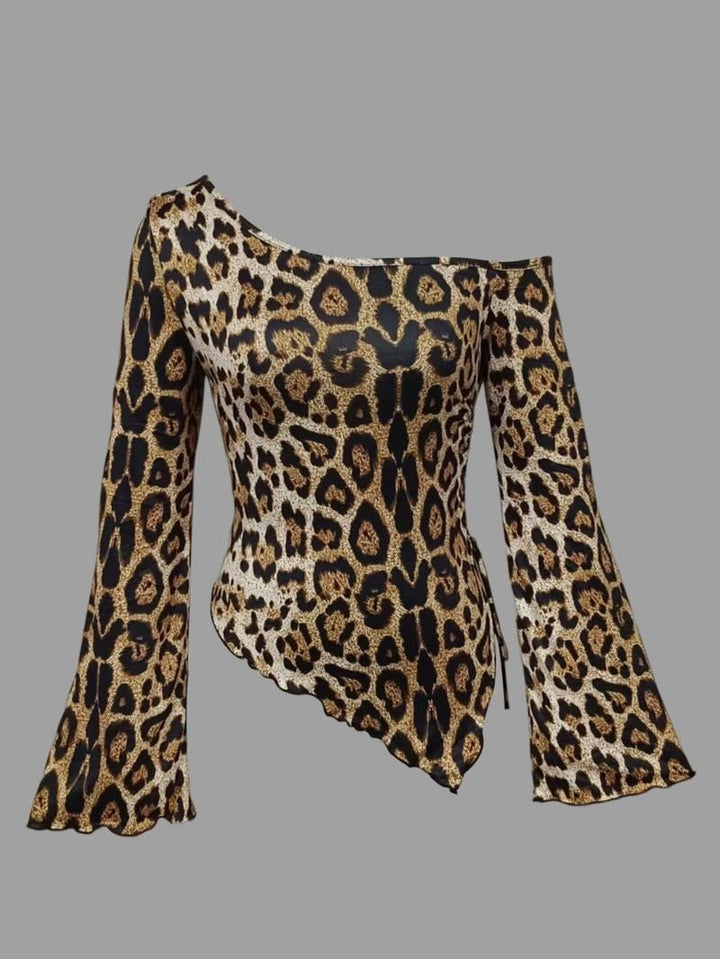 Malaga Asymmetric Ribbed Top