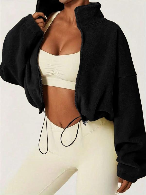 Palma Cropped Zip Jacket