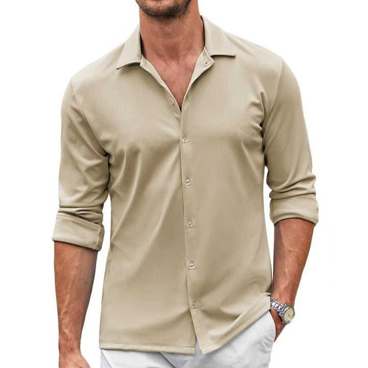 Lugo Stretch Button-Down Shirt