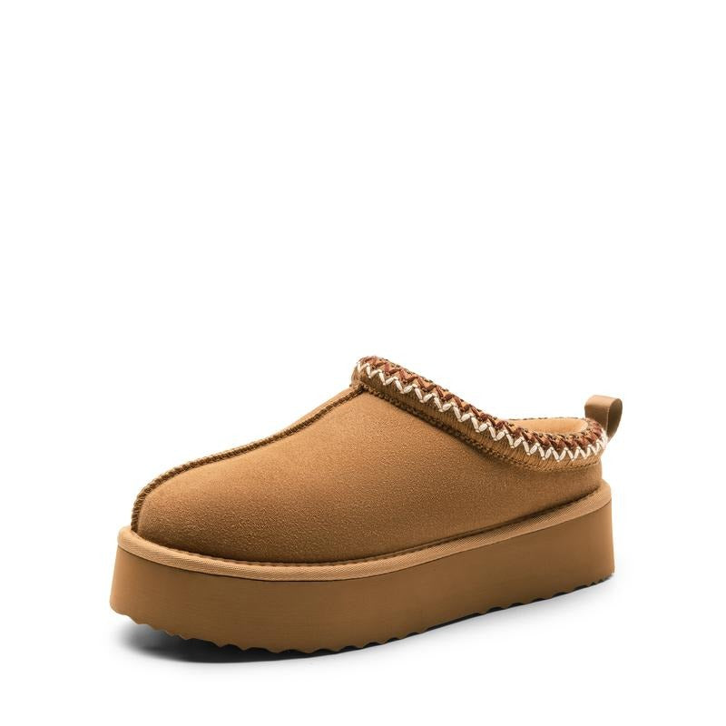 Alassio Platform Shearling Slippers