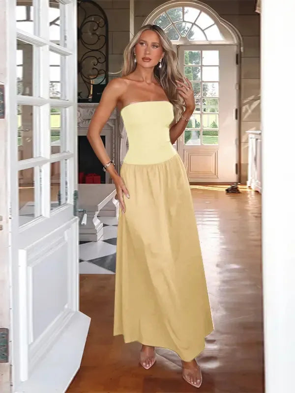 Lecce Strapless Maxi Dress