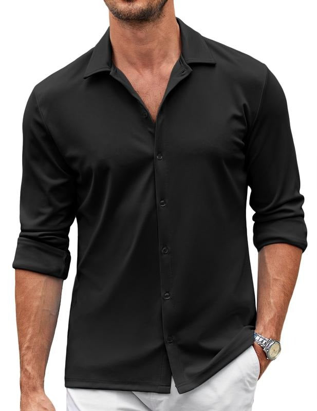 Lugo Stretch Button-Down Shirt