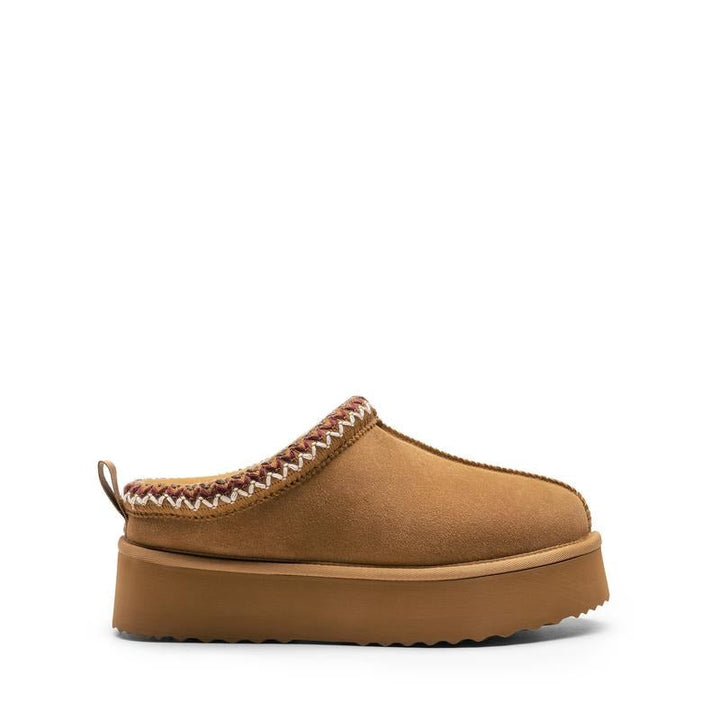 Alassio Platform Shearling Slippers