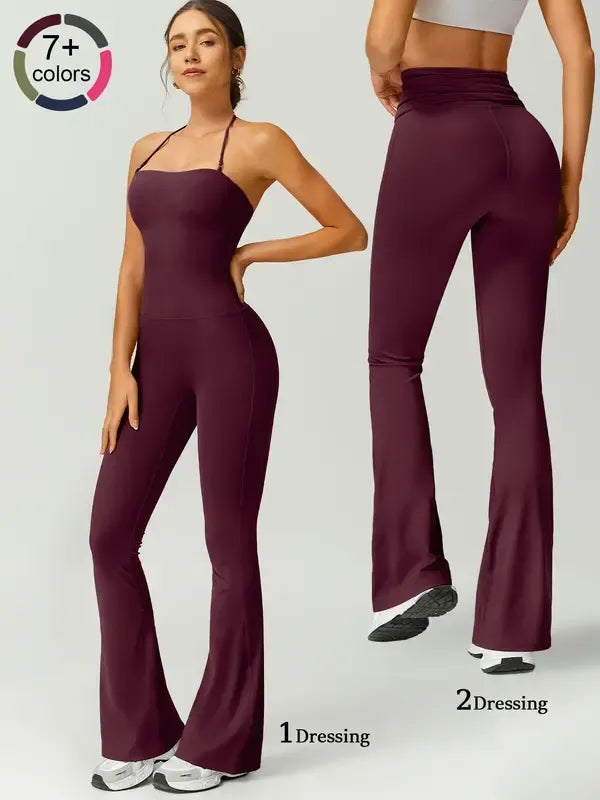 Calabria Flare Jumpsuit