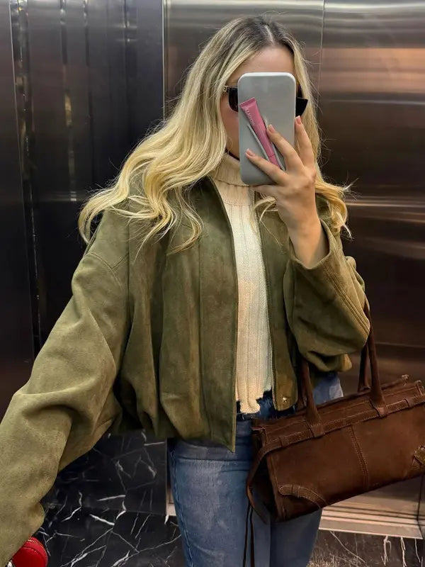 Cortona Suede Leather Jacket