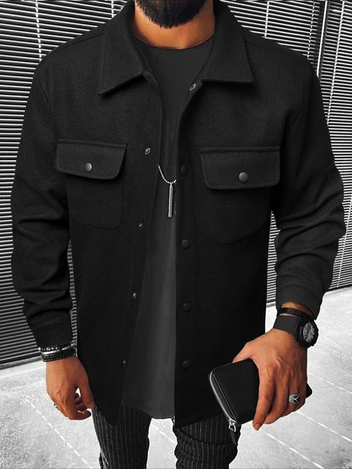 Matera Wool Overshirt Jacket