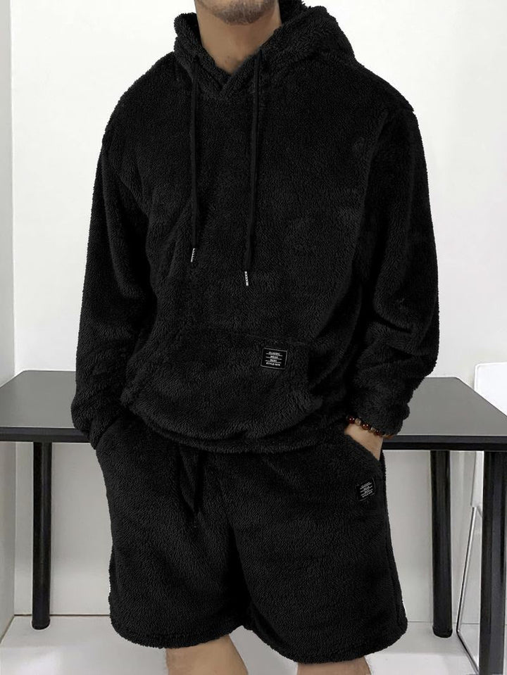 Valenza Teddy Hoodie Set