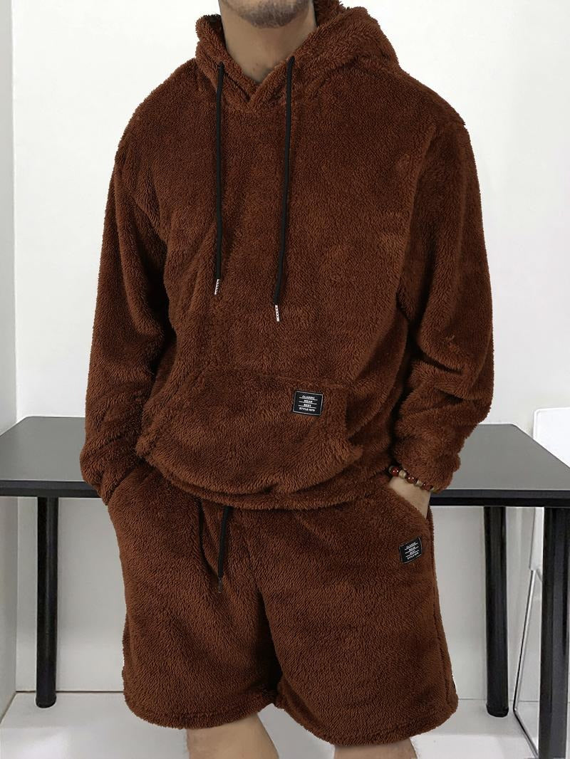 Valenza Teddy Hoodie Set