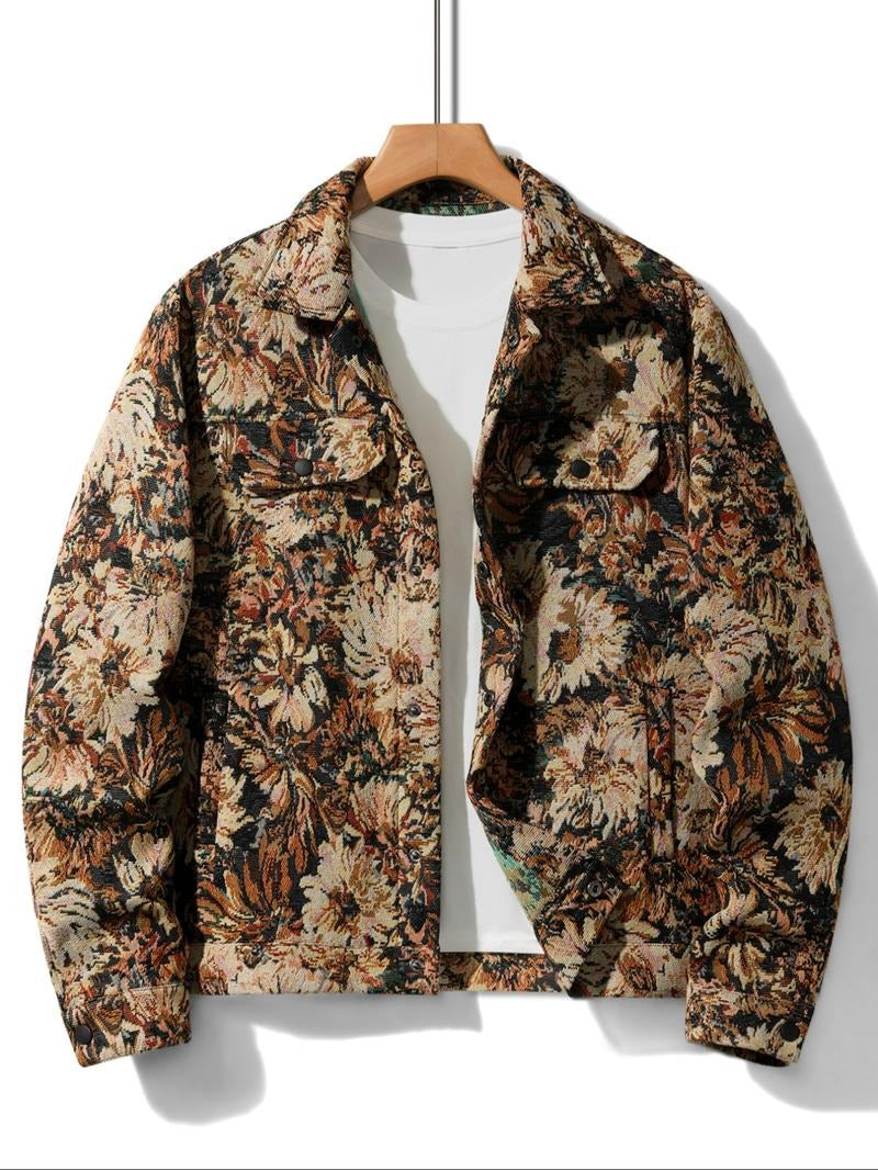 Belluno Tapestry Button Jacket