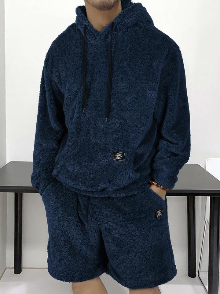 Valenza Teddy Hoodie Set