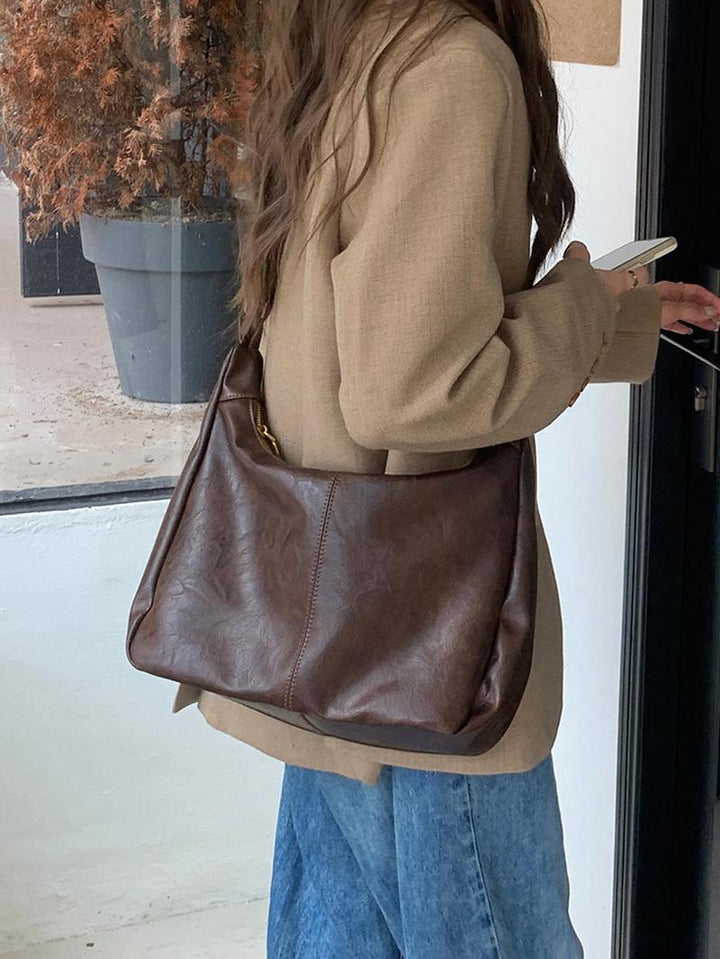 Ravella Leather Shoulder Bag