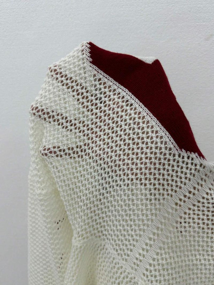 Verona Varsity Knit Sweater