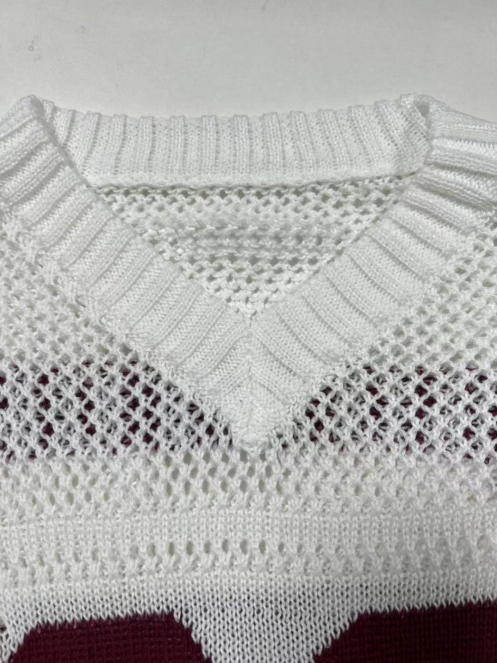 Verona Varsity Knit Sweater