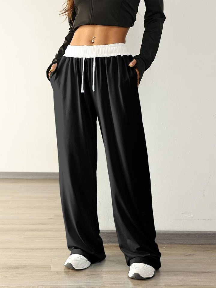 Lazio Relaxed Wide-Leg Sweatpants