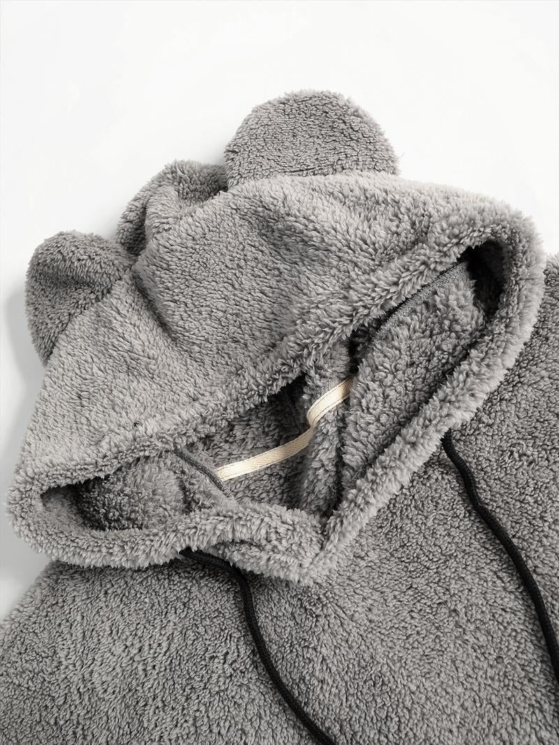 Valenza Teddy Hoodie Set