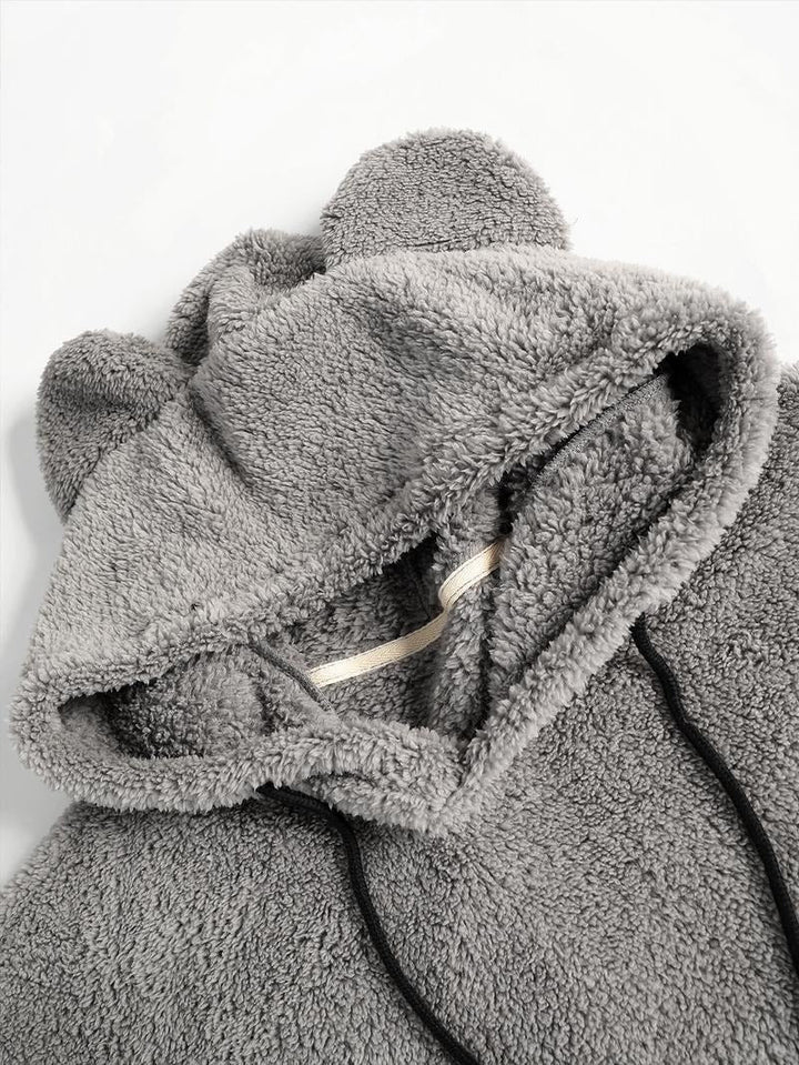 Valenza Teddy Hoodie Set