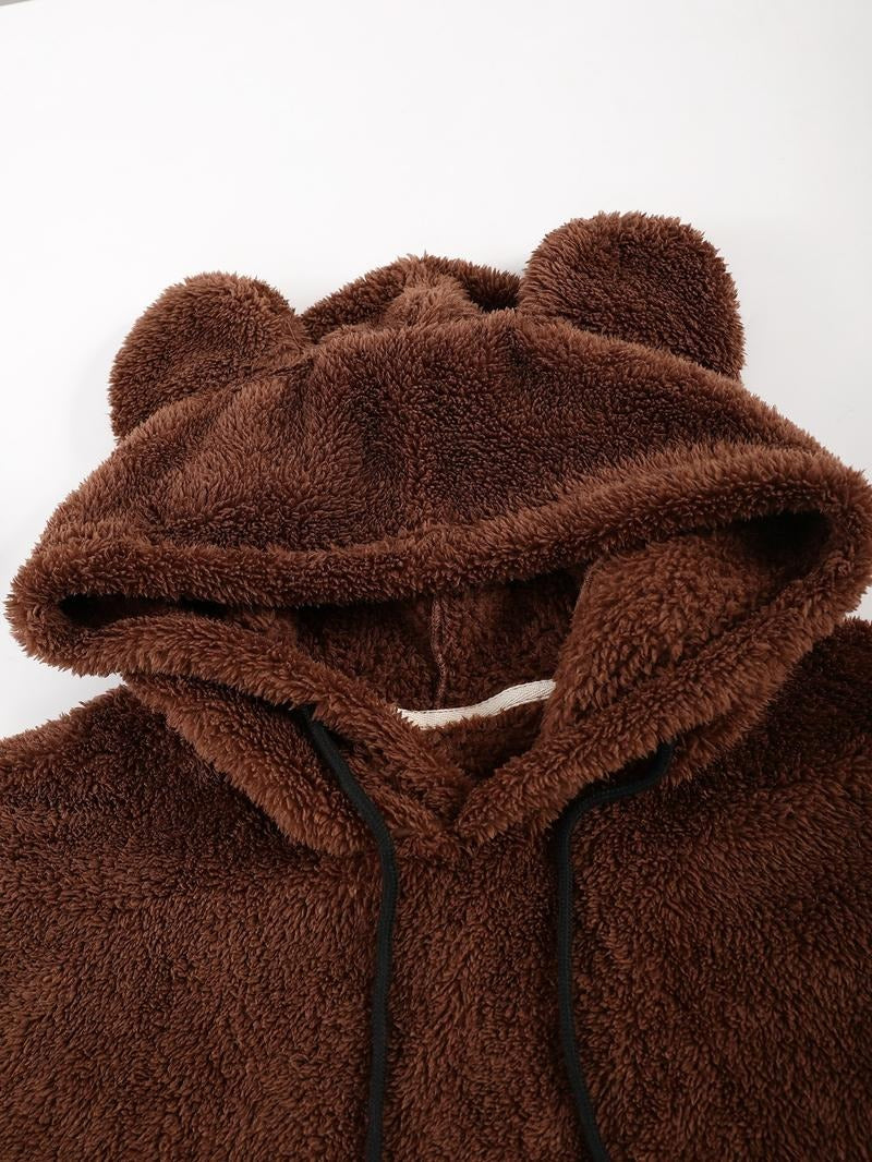 Valenza Teddy Hoodie Set