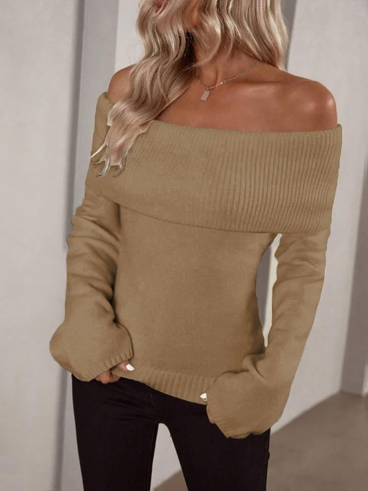 Arezzo Off-Shoulder Knit Top