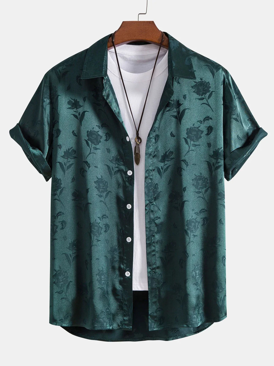 Midnight Rose Bloom Shirt - Benson & Clark