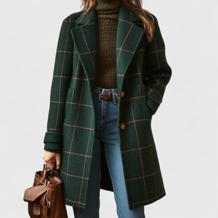 Verona Check Coat