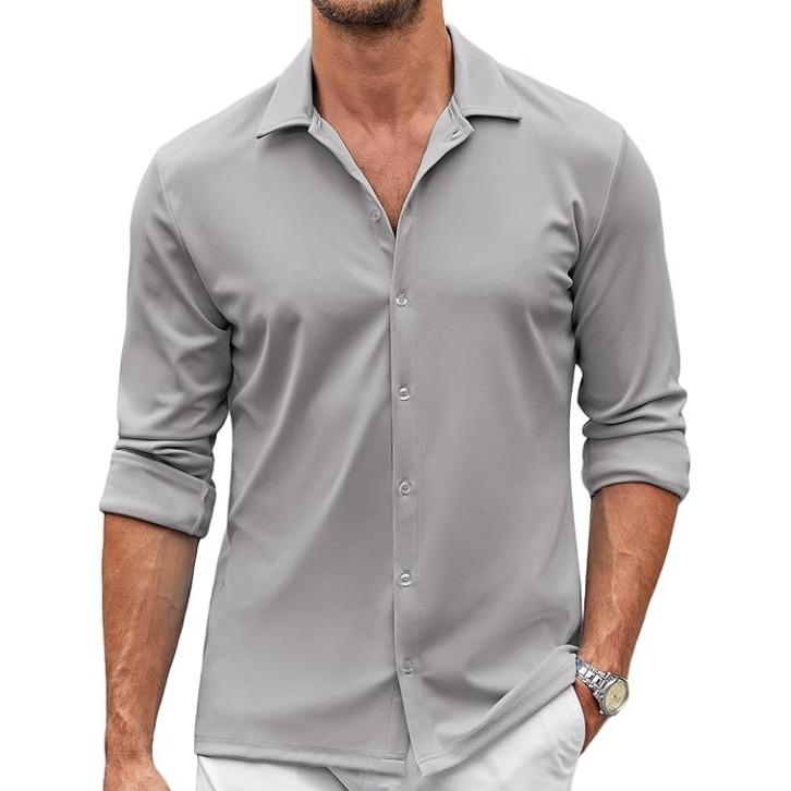 Lugo Stretch Button-Down Shirt