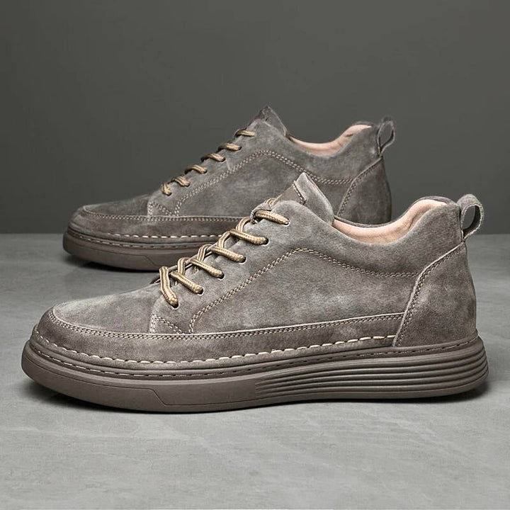 Romano™ - Italian Leather Sneakers - Benson & Clark