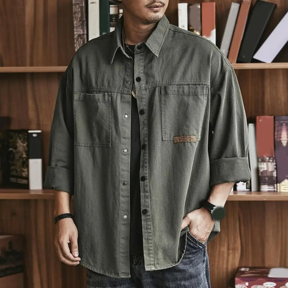 Mason™ Vintage Vibe Button-Up - Benson & Clark