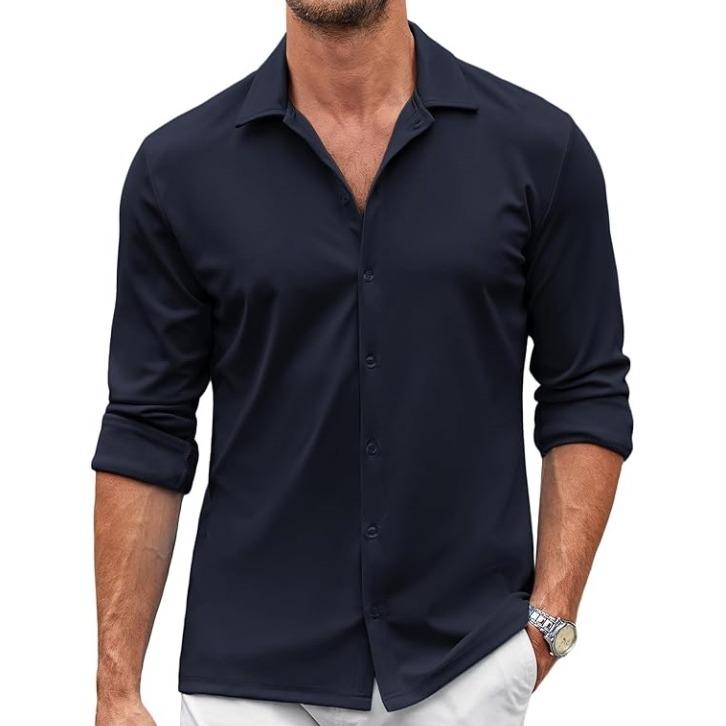 Lugo Stretch Button-Down Shirt