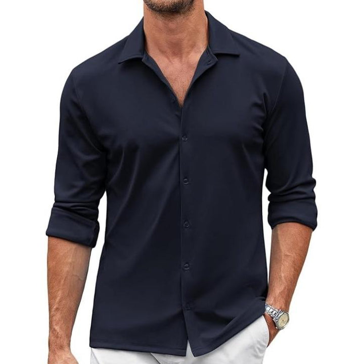Lugo Stretch Button-Down Shirt