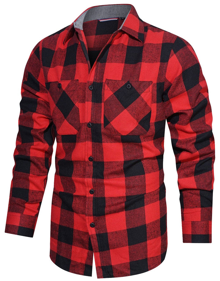 Pine Ridge Flannel Shirt (8 Designs) - Benson & Clark