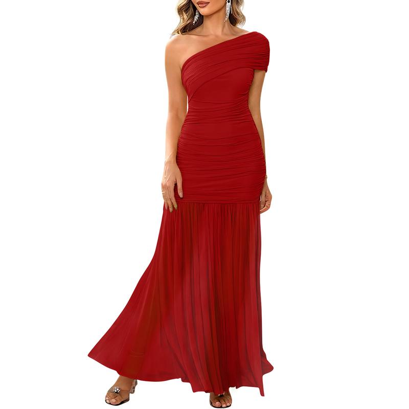 Capri One-Shoulder Dress