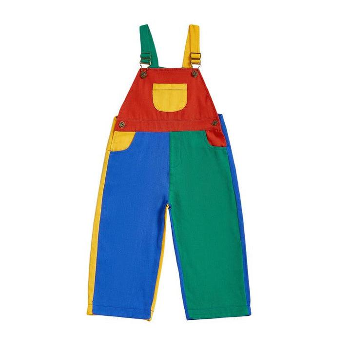 BC Colorblock Kids Overalls