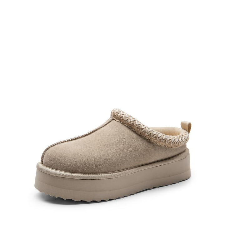 Alassio Platform Shearling Slippers