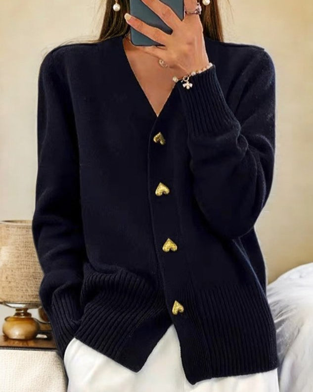 Elara Women’s Oversized Knit Cardigan