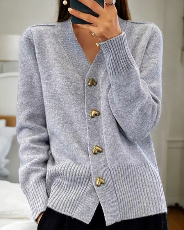 Elara Women’s Oversized Knit Cardigan