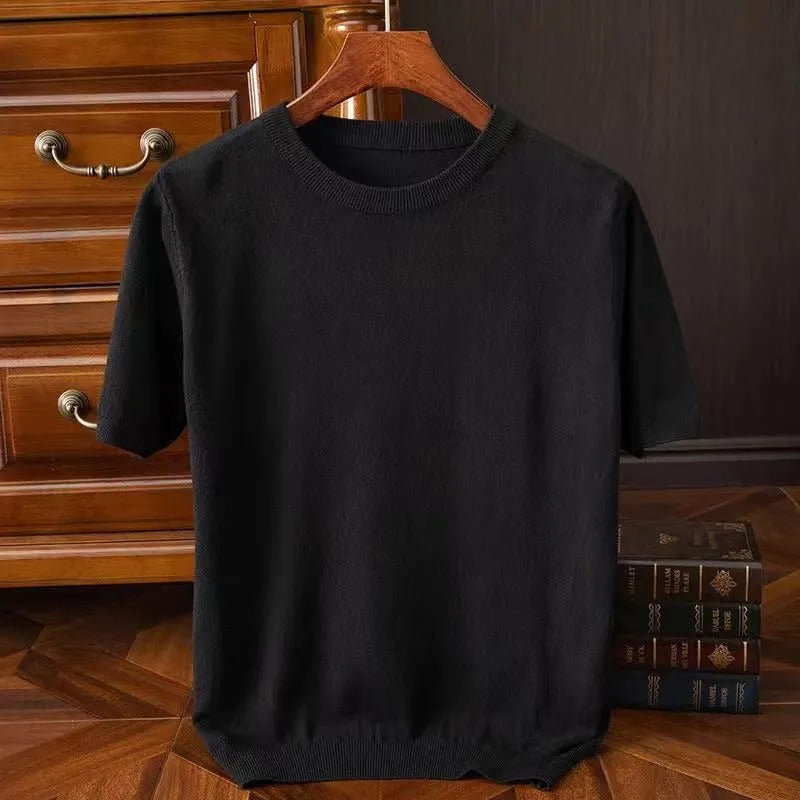 Arezzo Cashmere Tee - Benson & Clark