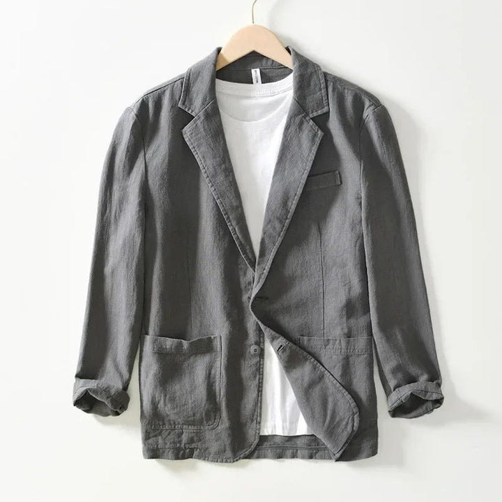 Luminara Linen Blazer - Benson & Clark