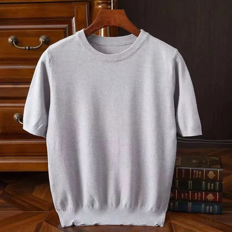 Arezzo Cashmere Tee - Benson & Clark