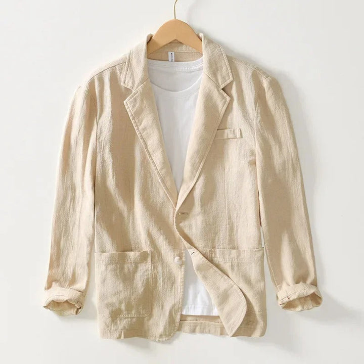 Luminara Linen Blazer - Benson & Clark