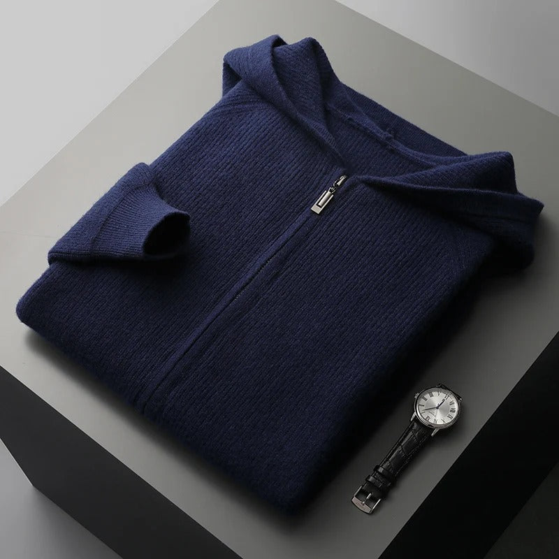 Valletta Cashmere Hoodie - Benson & Clark