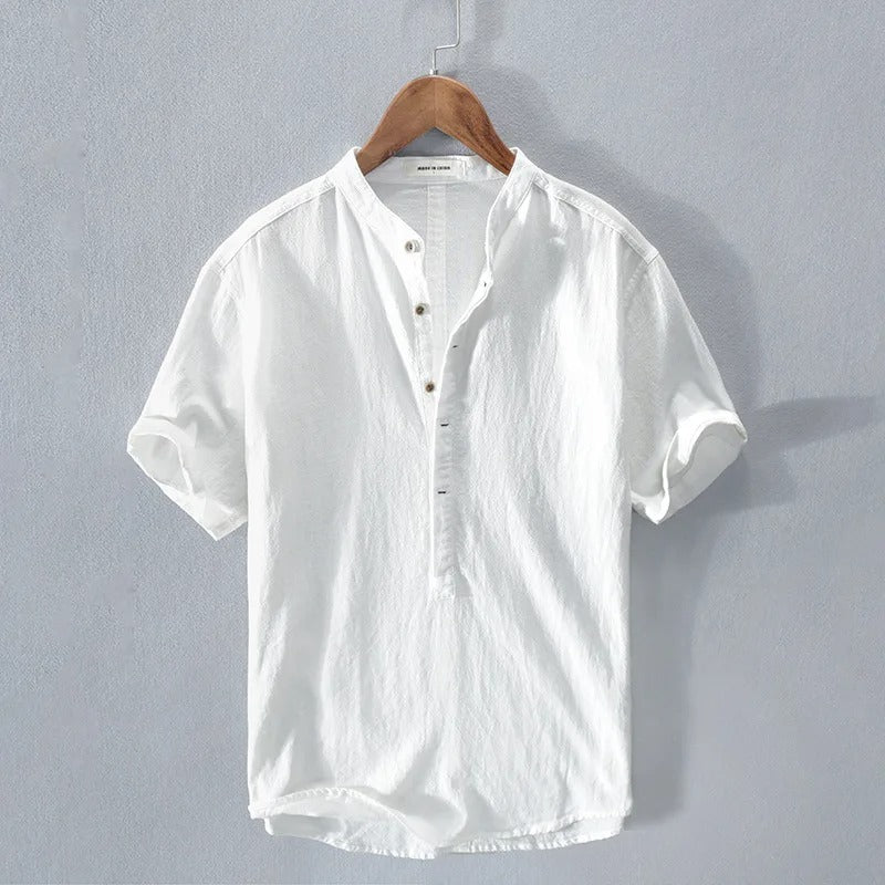 Malaga Premium Linen Shirt - Benson & Clark