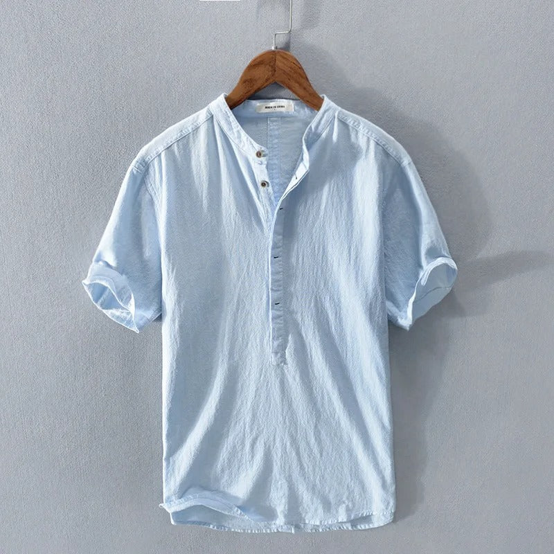 Malaga Premium Linen Shirt - Benson & Clark