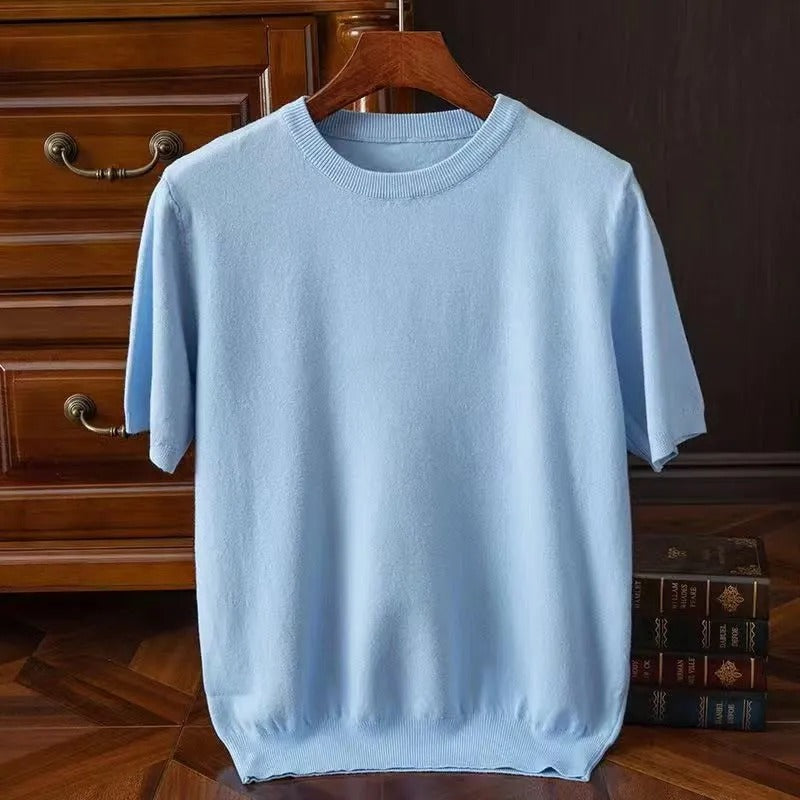 Arezzo Cashmere Tee - Benson & Clark